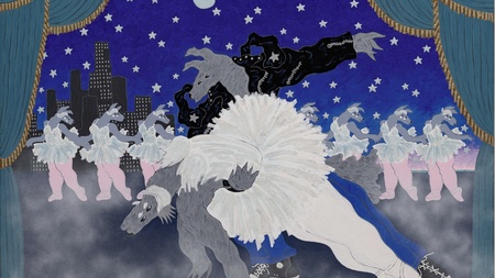 Cover image for the exhibition Harry Fonseca: Portrait of the Artist as a Young Coyote